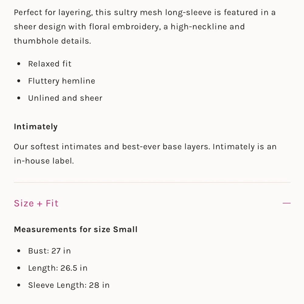 ⚜️Free People Lady Lux Layering Top Small - Picture 10 of 10